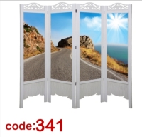 پاراوان پارتیشن طرح طبیعت کد 341